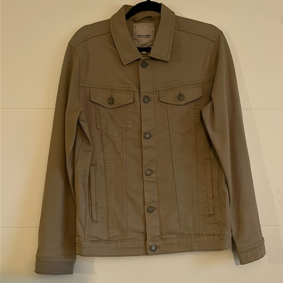 Jack & Jones Other - Jack & Jones Beige Denim Jacket